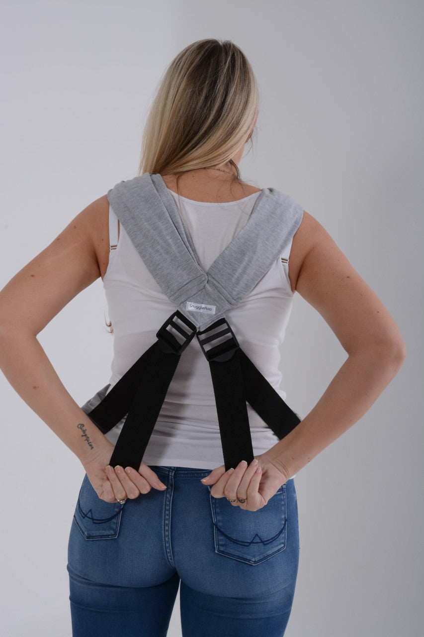 Dreamgenii SnuggleRoo Baby Carrier - Charcoal Grey